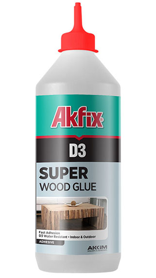 Wood Glue - Powerful 3D PVA Glue 500ml - Ultra Strong Waterproof Wood Glue  for Furniture, Hardwood, Mdf Plywood and More - Fast Drying Pva Wood Glue -  DIY Point : 